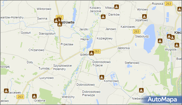 mapa Przytuki, Przytuki na mapie Targeo