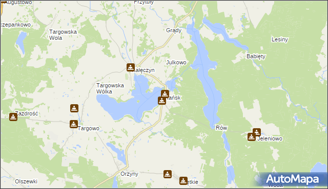 mapa Rańsk, Rańsk na mapie Targeo