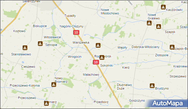 mapa Rogotwórsk, Rogotwórsk na mapie Targeo