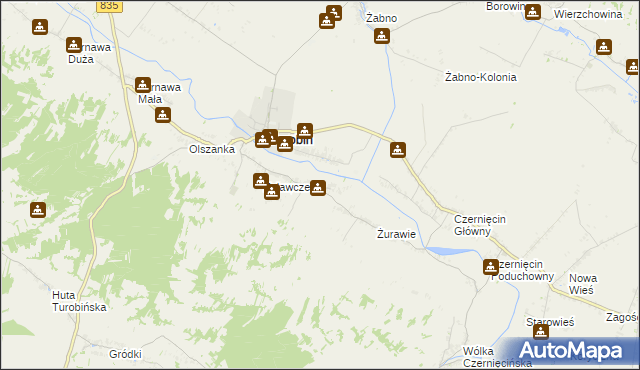 mapa Rokitów, Rokitów na mapie Targeo