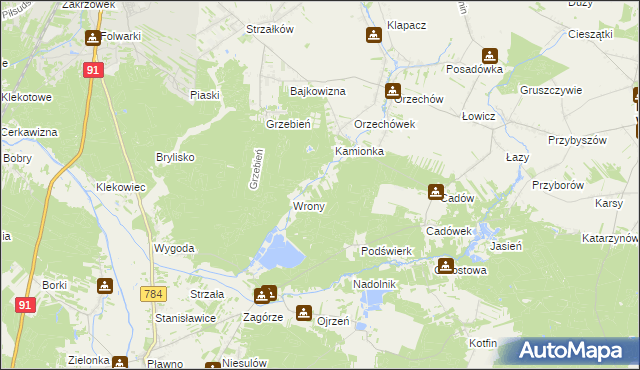 mapa Rozpęd, Rozpęd na mapie Targeo