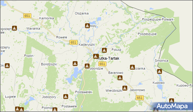 mapa Rutka-Tartak, Rutka-Tartak na mapie Targeo