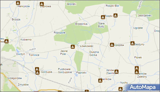 mapa Sędziszew, Sędziszew na mapie Targeo