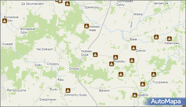 mapa Simuny, Simuny na mapie Targeo