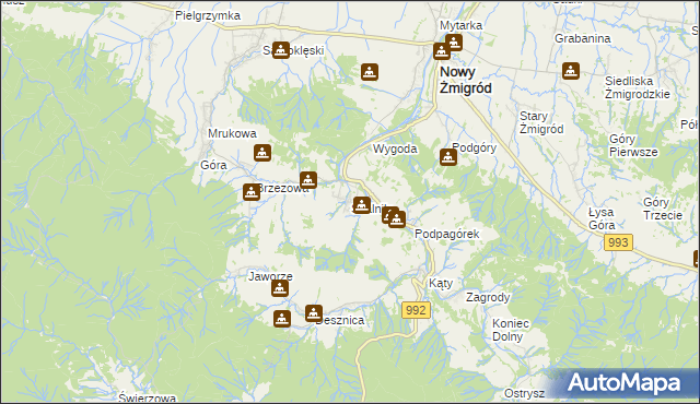 mapa Skalnik, Skalnik na mapie Targeo