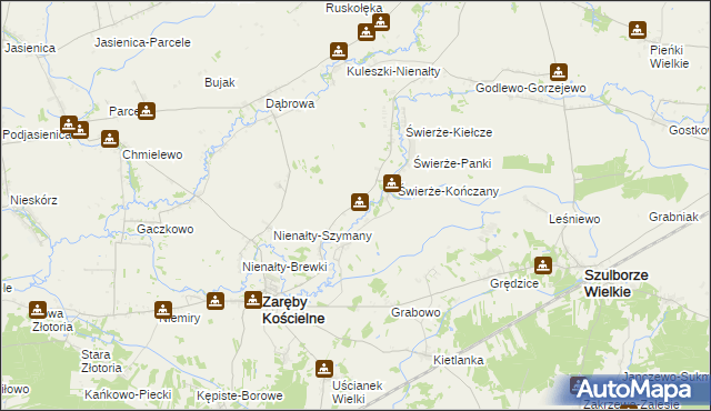 mapa Skłody-Piotrowice, Skłody-Piotrowice na mapie Targeo