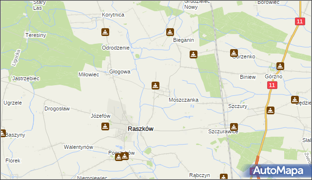 mapa Skrzebowa, Skrzebowa na mapie Targeo