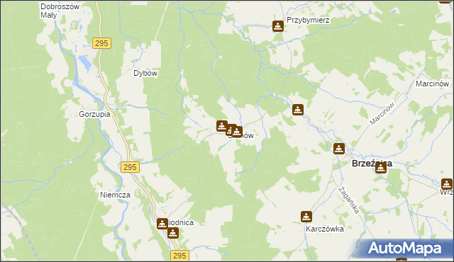 mapa Stanów, Stanów na mapie Targeo