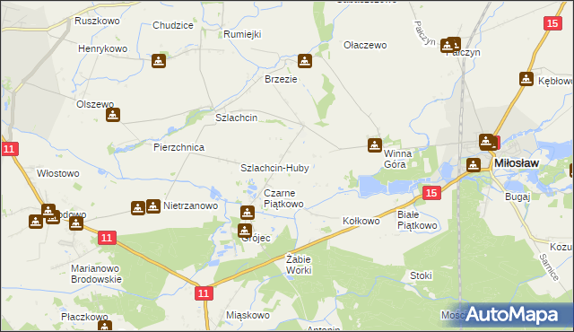 mapa Starkówiec Piątkowski, Starkówiec Piątkowski na mapie Targeo