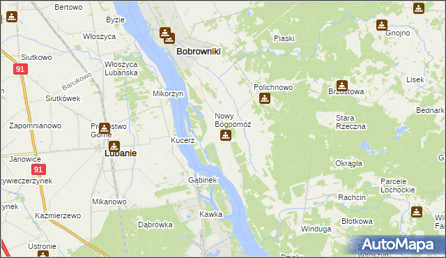 mapa Stary Bógpomóż, Stary Bógpomóż na mapie Targeo