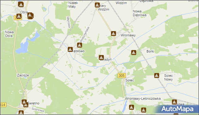 mapa Stradyń, Stradyń na mapie Targeo