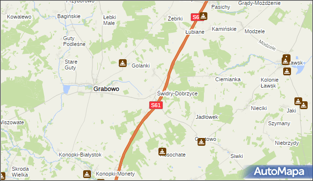 mapa Świdry-Dobrzyce, Świdry-Dobrzyce na mapie Targeo