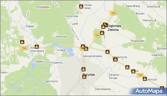 mapa Święta Anna, Święta Anna na mapie Targeo