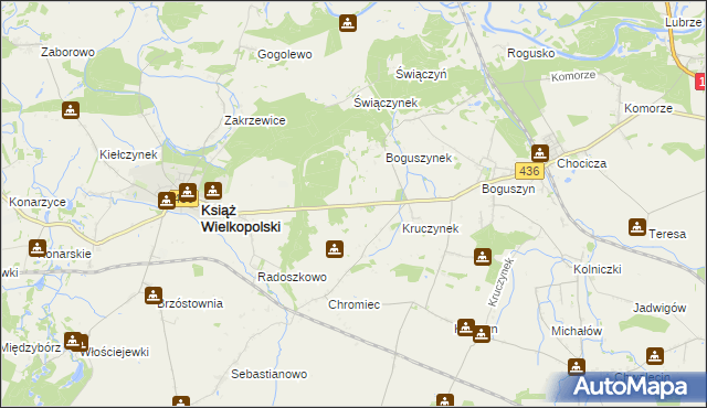 mapa Świętomierz, Świętomierz na mapie Targeo