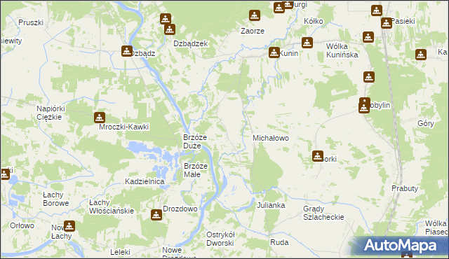 mapa Szarłat, Szarłat na mapie Targeo