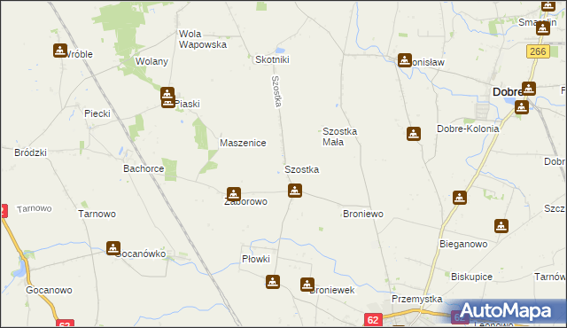 mapa Szostka, Szostka na mapie Targeo