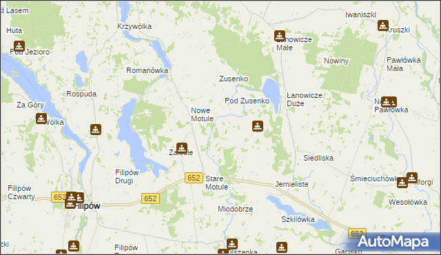 mapa Tabałówka, Tabałówka na mapie Targeo