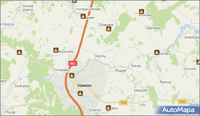 mapa Tafiły, Tafiły na mapie Targeo