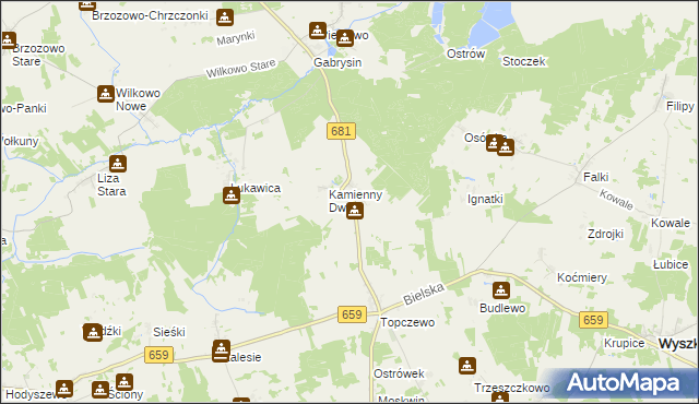 mapa Wólka Pietkowska, Wólka Pietkowska na mapie Targeo