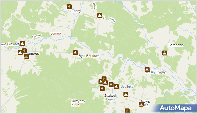 mapa Wólka Zdziwójska, Wólka Zdziwójska na mapie Targeo