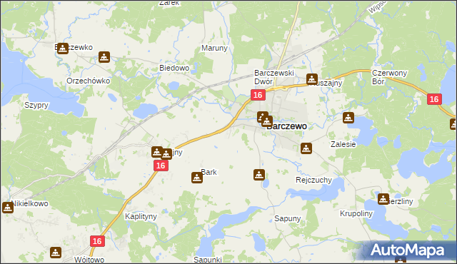 mapa Wrócikowo, Wrócikowo na mapie Targeo