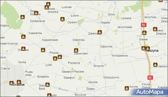 mapa Zagróbki, Zagróbki na mapie Targeo