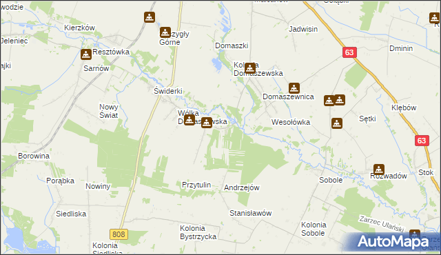 mapa Zofibór, Zofibór na mapie Targeo