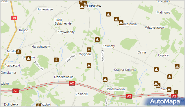 mapa Żurawlówka, Żurawlówka na mapie Targeo