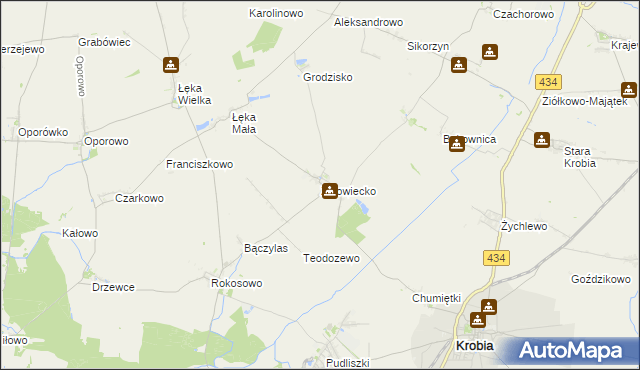 mapa Żytowiecko, Żytowiecko na mapie Targeo