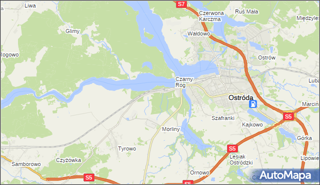 mapa Przylądek, Przylądek na mapie Targeo