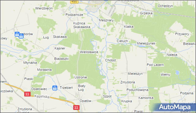 mapa Dobrygość, Dobrygość na mapie Targeo