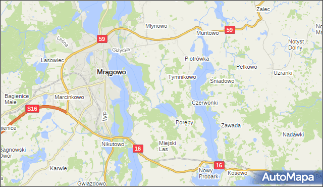 mapa Troszczykowo, Troszczykowo na mapie Targeo