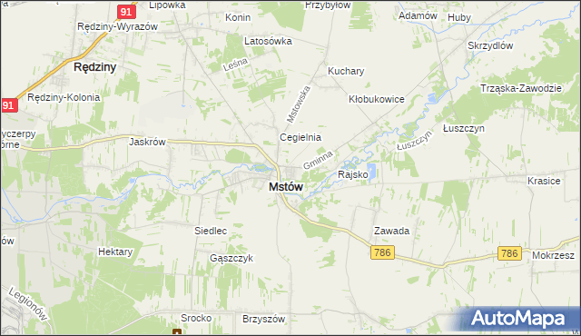 mapa Wancerzów, Wancerzów na mapie Targeo