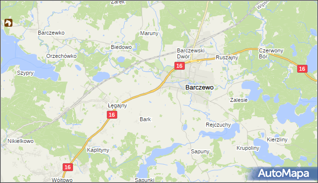 mapa Wrócikowo, Wrócikowo na mapie Targeo