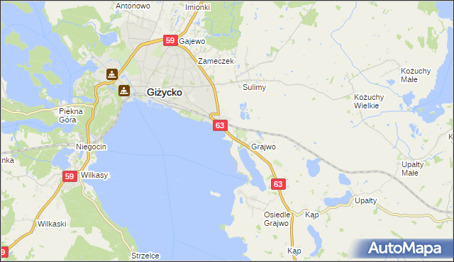 mapa Bystry, Bystry na mapie Targeo