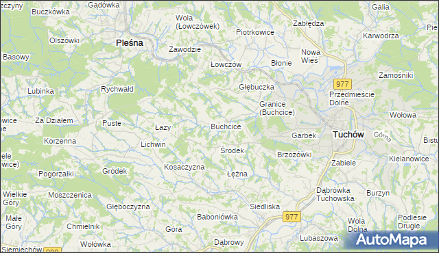 mapa Meszna Opacka, Meszna Opacka na mapie Targeo