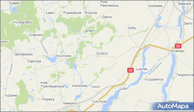 mapa Wydartowo, Wydartowo na mapie Targeo