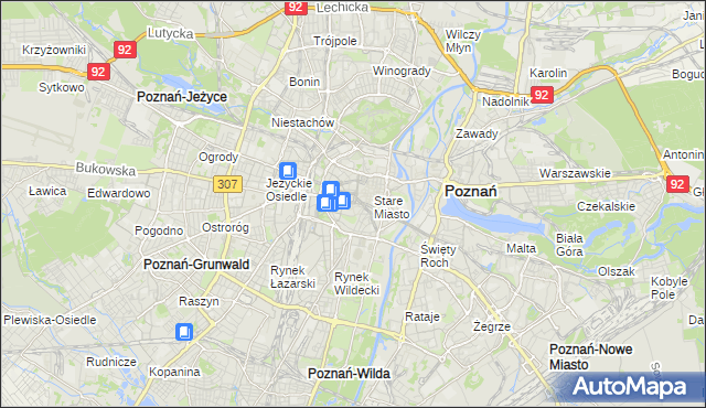 mapa Święty Marcin, Święty Marcin na mapie Targeo