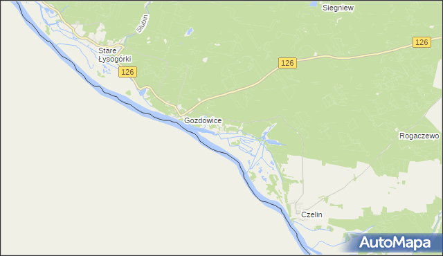 mapa Stary Błeszyn, Stary Błeszyn na mapie Targeo