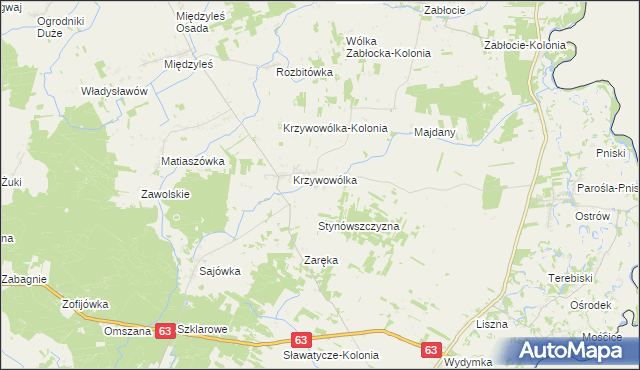 mapa Zańków, Zańków na mapie Targeo