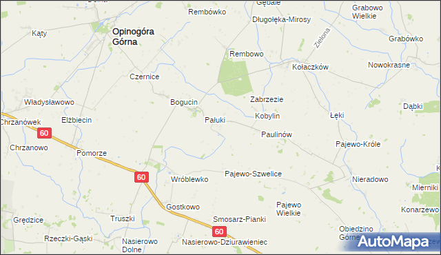 mapa Przytoka gmina Opinogóra Górna, Przytoka gmina Opinogóra Górna na mapie Targeo