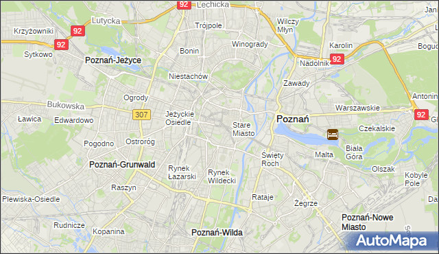 mapa Święty Marcin, Święty Marcin na mapie Targeo