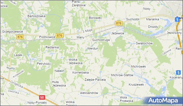mapa Bystrzanów, Bystrzanów na mapie Targeo