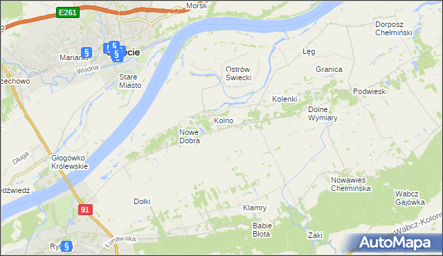 mapa Górne Wymiary, Górne Wymiary na mapie Targeo