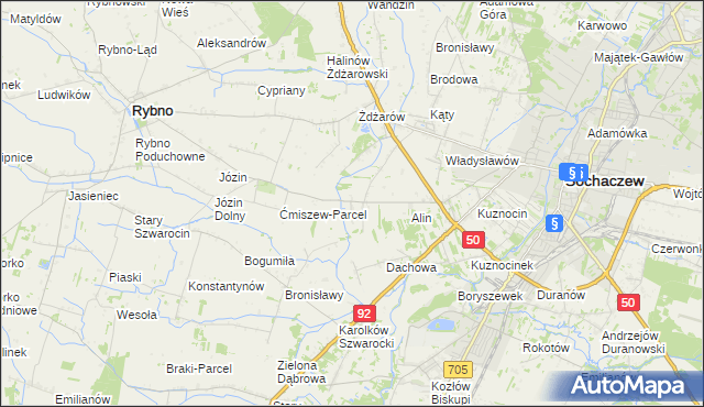mapa Lubiejew, Lubiejew na mapie Targeo