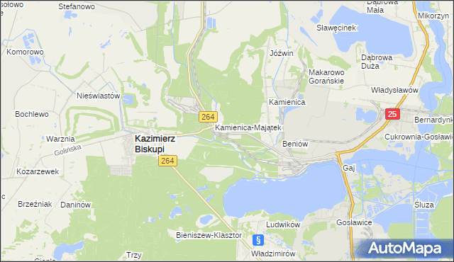 mapa Olszowe, Olszowe na mapie Targeo