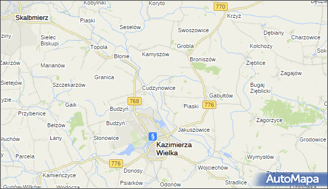 mapa Hołdowiec, Hołdowiec na mapie Targeo