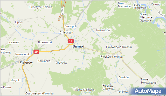 mapa Chybów, Chybów na mapie Targeo