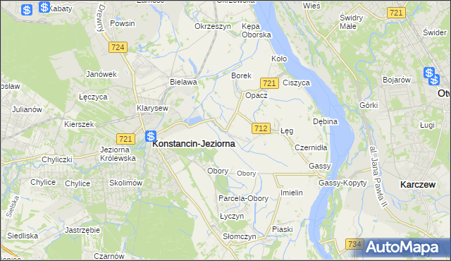 mapa Habdzin, Habdzin na mapie Targeo