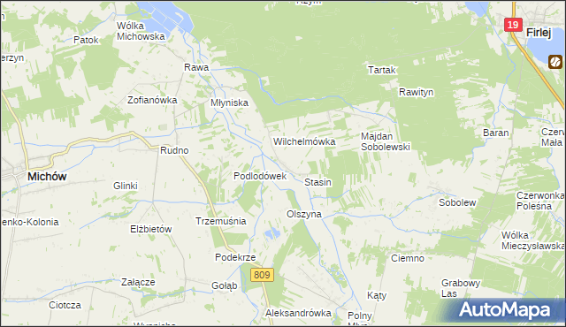 mapa Gawłówka, Gawłówka na mapie Targeo